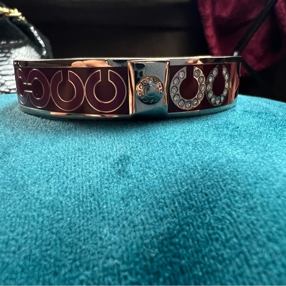 Coach OP ART a Multi Colored C Bangle Bracelet - Picture 12 of 15